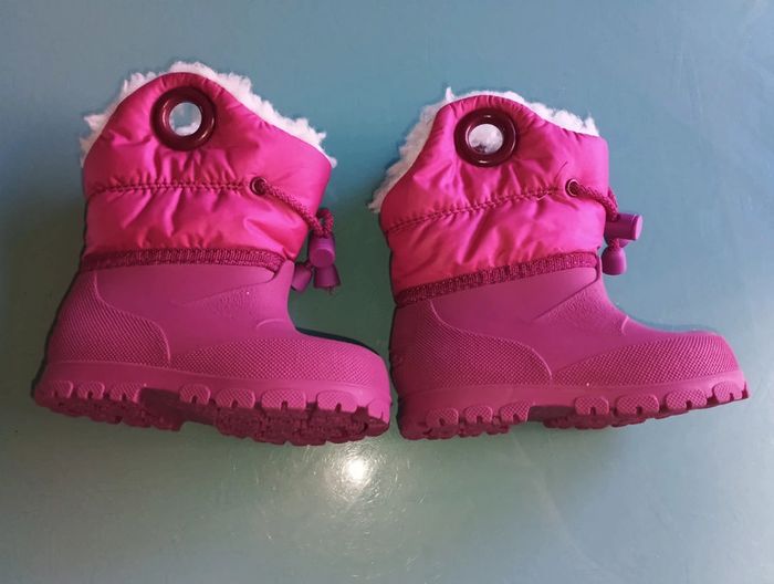 Bottes de neige skip decathlon taille 18/19 en excellent état - photo numéro 5