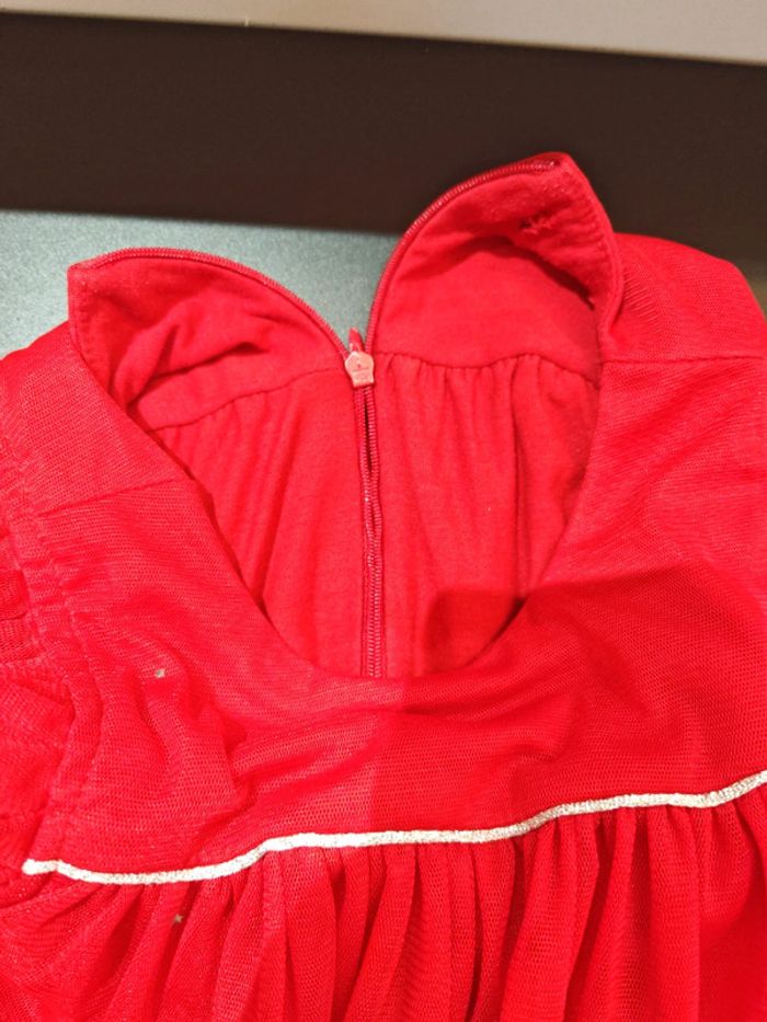 Robe rouge de fête 2 ans - photo numéro 3