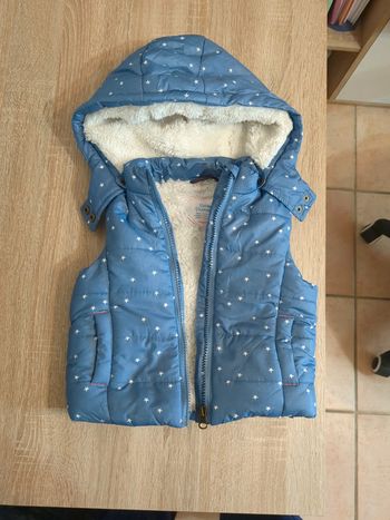Doudoune sans manche 3 ans 98cm