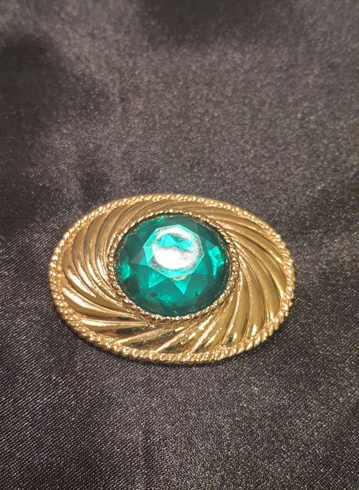 Broche vintage ~1980 "Ungaro" - photo numéro 2