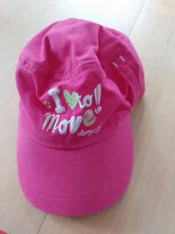 Casquette bébé fille 12 24 mois rose