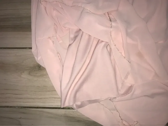 Robe à volant rose M/L - photo numéro 8