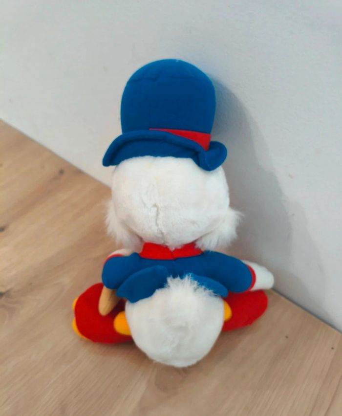 Peluche oncle Picsou vintage Disney - photo numéro 4