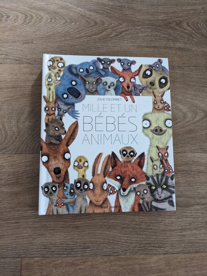 Livre pop up mille et un bébés animaux