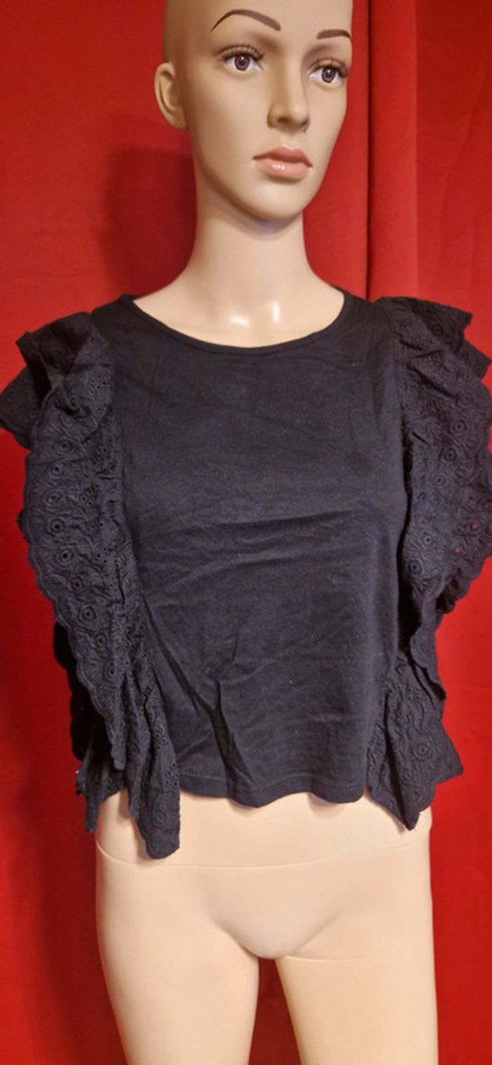 Haut sympa et rigolo Mng taille Xs noir