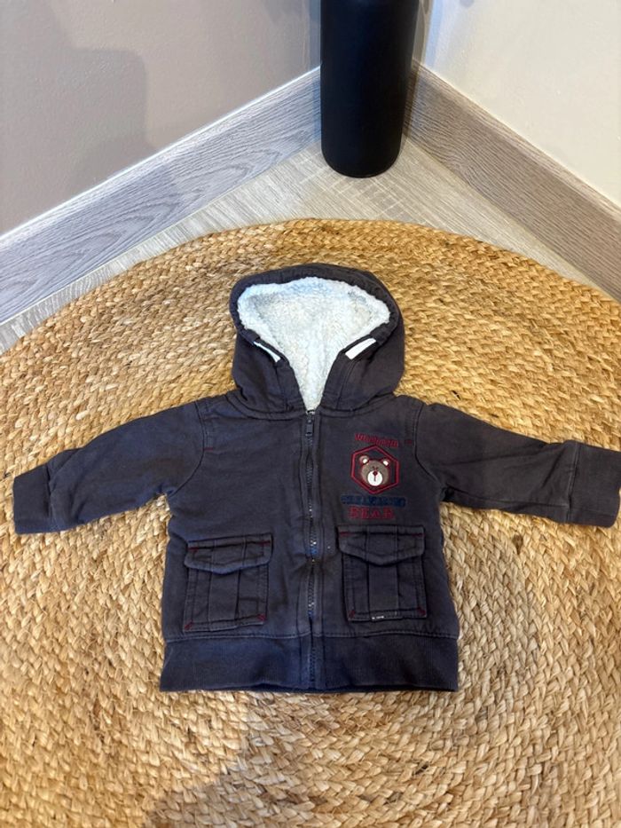 Gilet polaire bébé garçon taille 3 mois - photo numéro 2