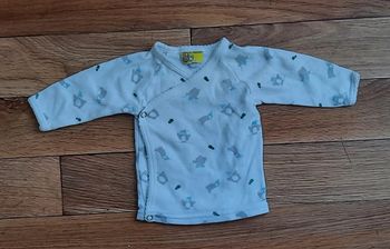 T shirt de corps 0 mois