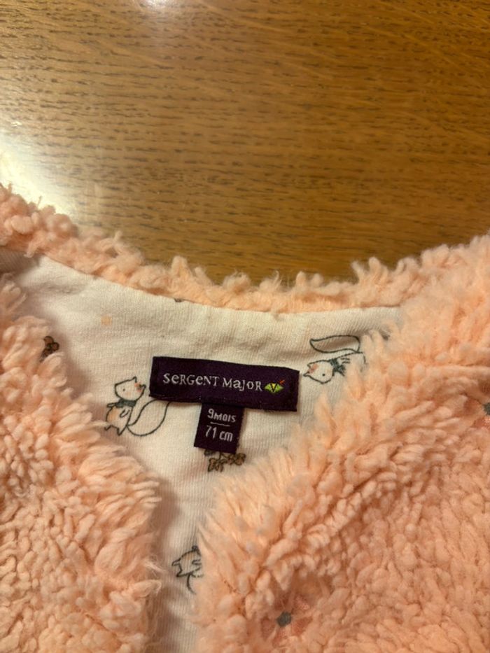Gilet sans manche rose - photo numéro 3