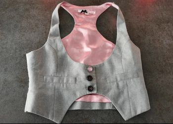 Veste sans manches chic femme S 36 comme NEUVE