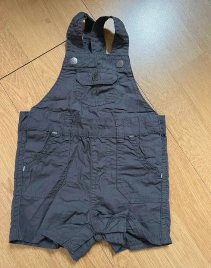 Salopette short 6 mois
