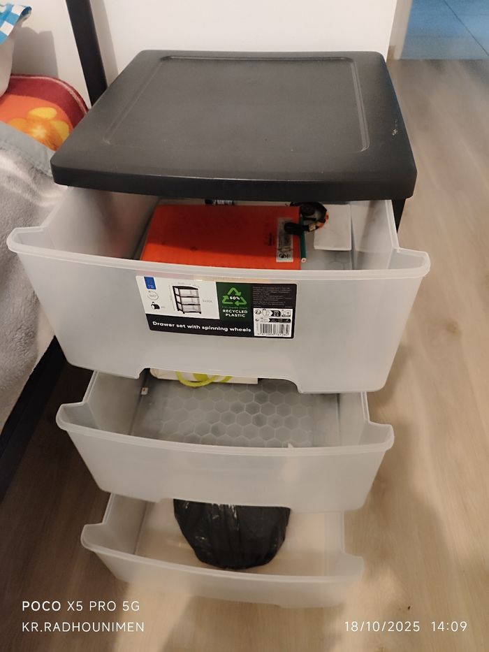 Casier de rangement en plastique - photo numéro 2