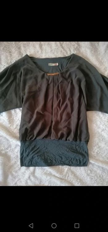 T-shirt gris vintage