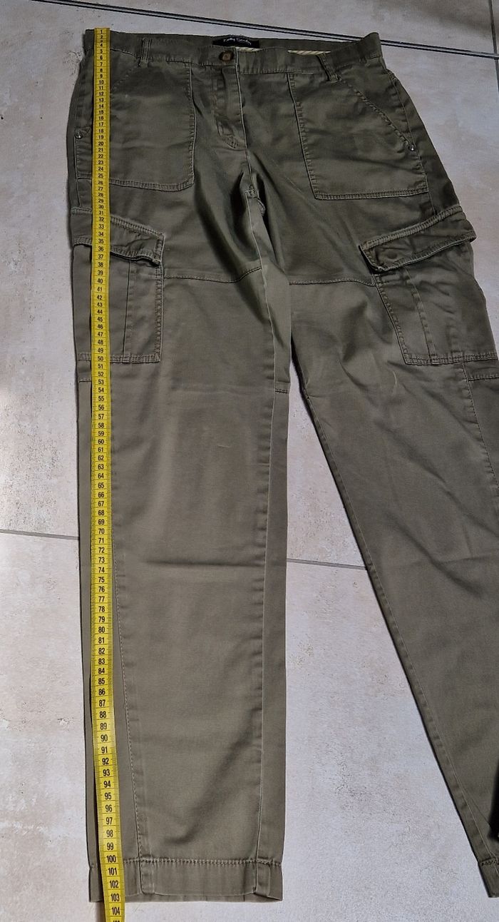 Pantalon cargo kaki  Betty Barclay - photo numéro 9