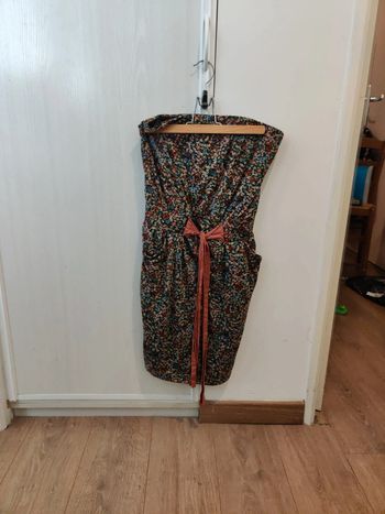 Robe sans bretelles Mango taille M