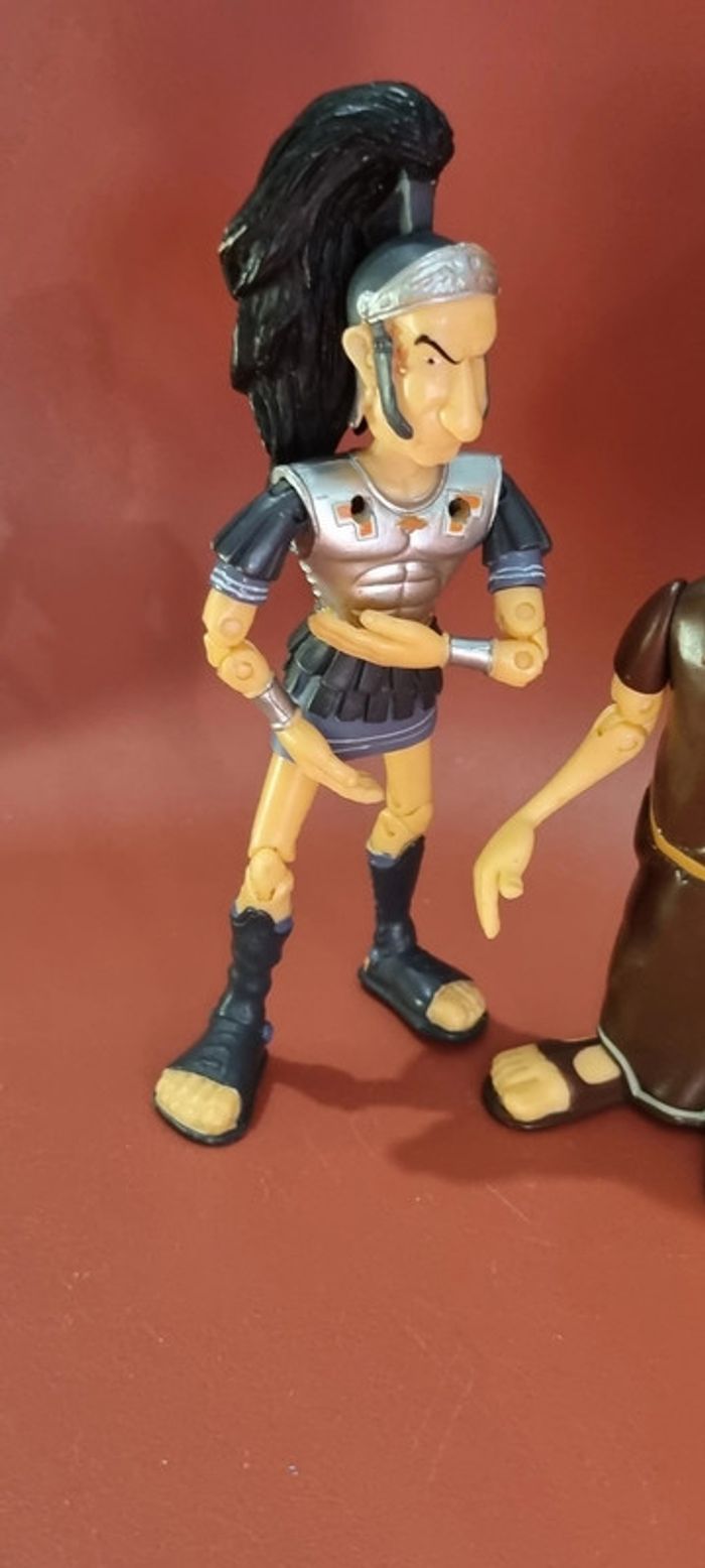 lot de 3 figurines articulées astérix: les romains - photo numéro 8