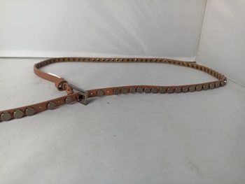 Ceinture fine marron