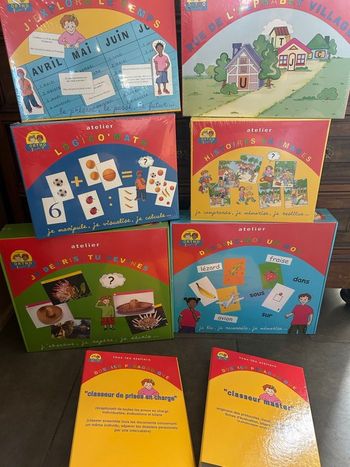 Lot de jeu orthophoniste 