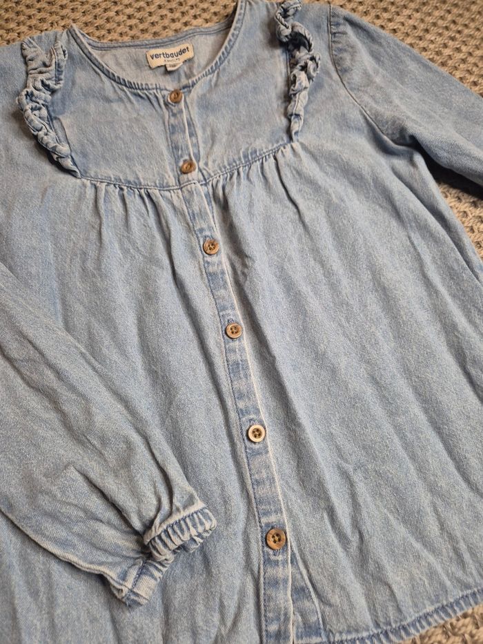 Lot de 2 chemises fille Vertbaudet - 8 ans - photo numéro 7