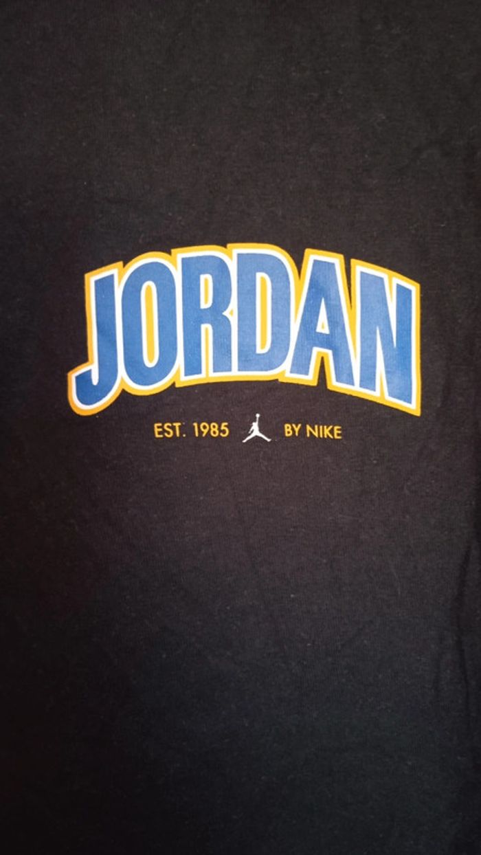 Tee-shirt Jordan homme noir en L - photo numéro 3