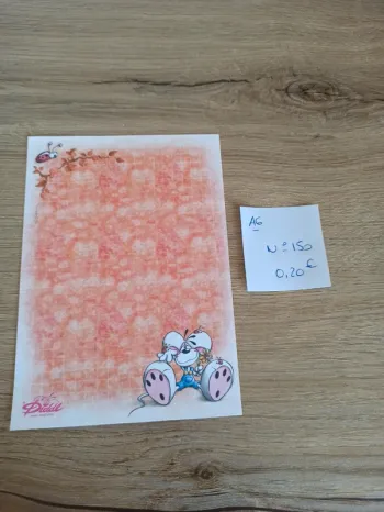 Feuille Diddl A6 150 0,20€
