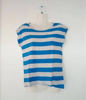 Tee-shirt a rayures femme c