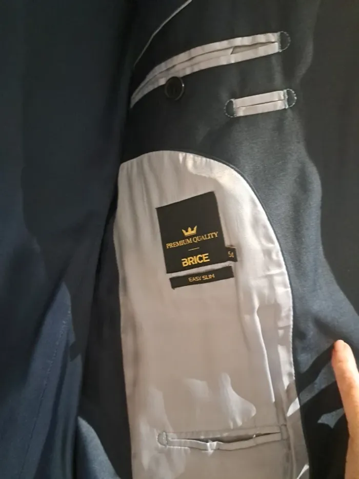 Veste de costume bleu - photo numéro 2