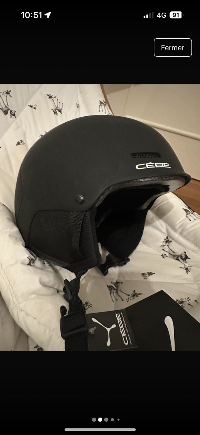 Casque de ski cebe taille 51-53 - photo numéro 2