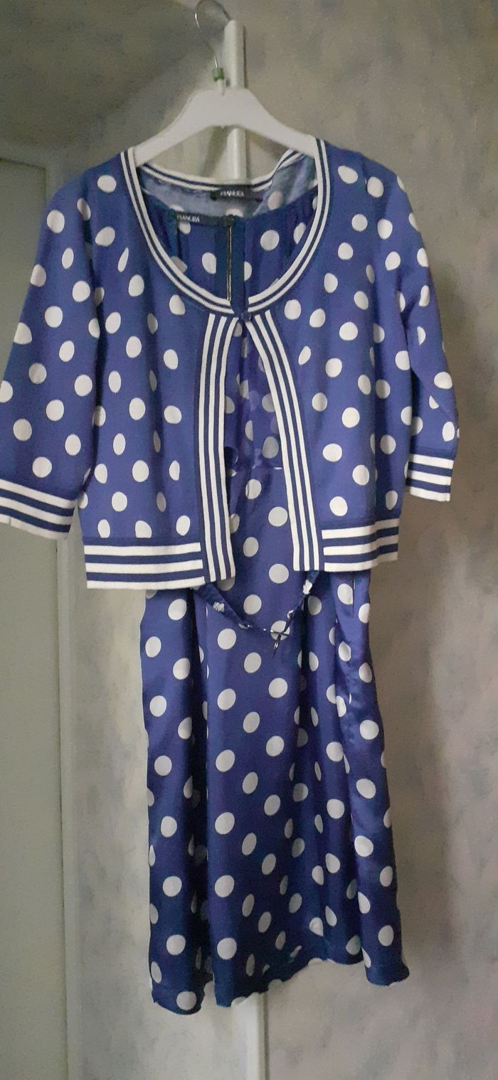 Ensemble robe et gilet assorti taille M
