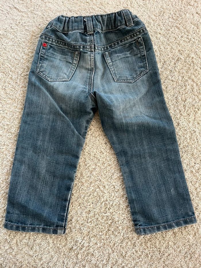 Pantalon jean marque Obaïbi taille 18 mois - photo numéro 5