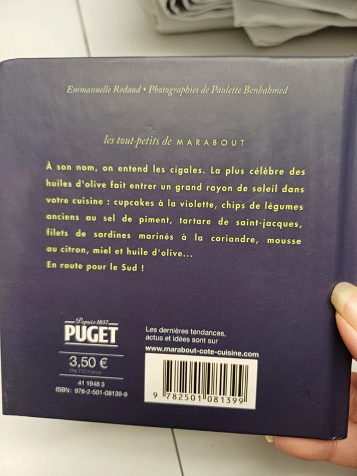 Livre recettes huile d'olive puget - photo numéro 2