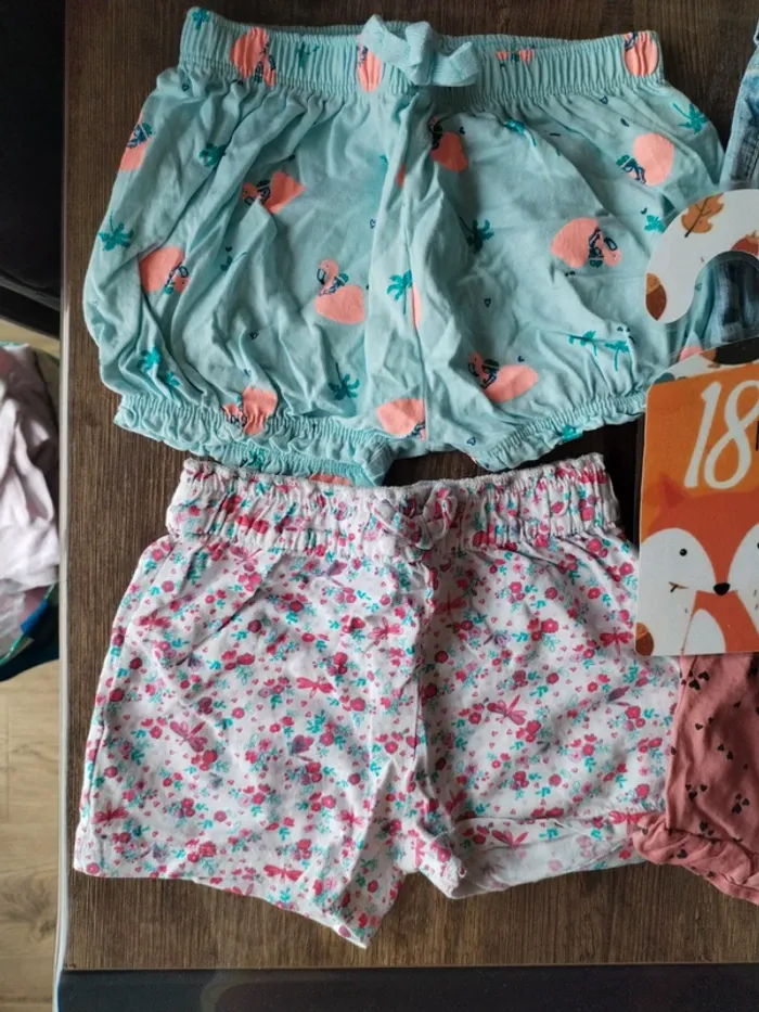 Lot de quatre short 18mois - photo numéro 2
