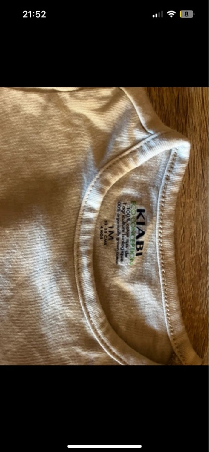 Lot 2 t-shirts manche longue - photo numéro 2