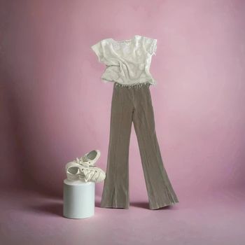 Pantalon pattes d’éléphant Zara