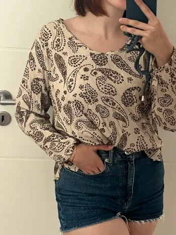 Blouse manches longues