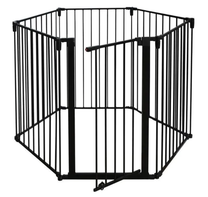 Neuf Grande Barrière de sécurité 360cm Protection pour Enfants/Animaux de Poêle à bois - Pare-feu de - photo numéro 3