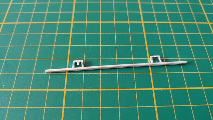 Baguette latérale pièce détachée miniature Burago Mercedes 300 SL 1954 1/18 1/18e #D85