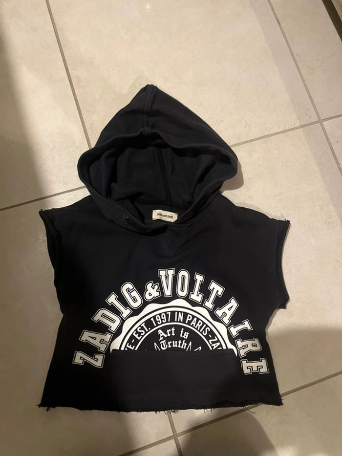 Taille 6 ans - haut ZADIG et voltaire noir et blanc