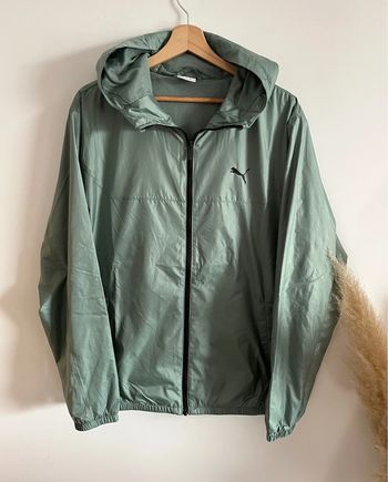 Coupe-vent/K-Way vert d’eau Puma