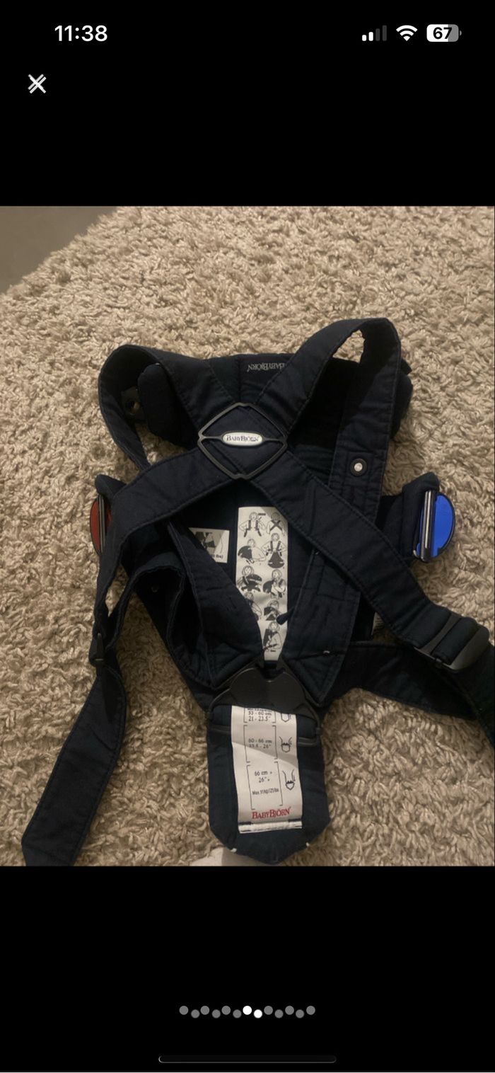 Porte bébé babybjorn - photo numéro 3