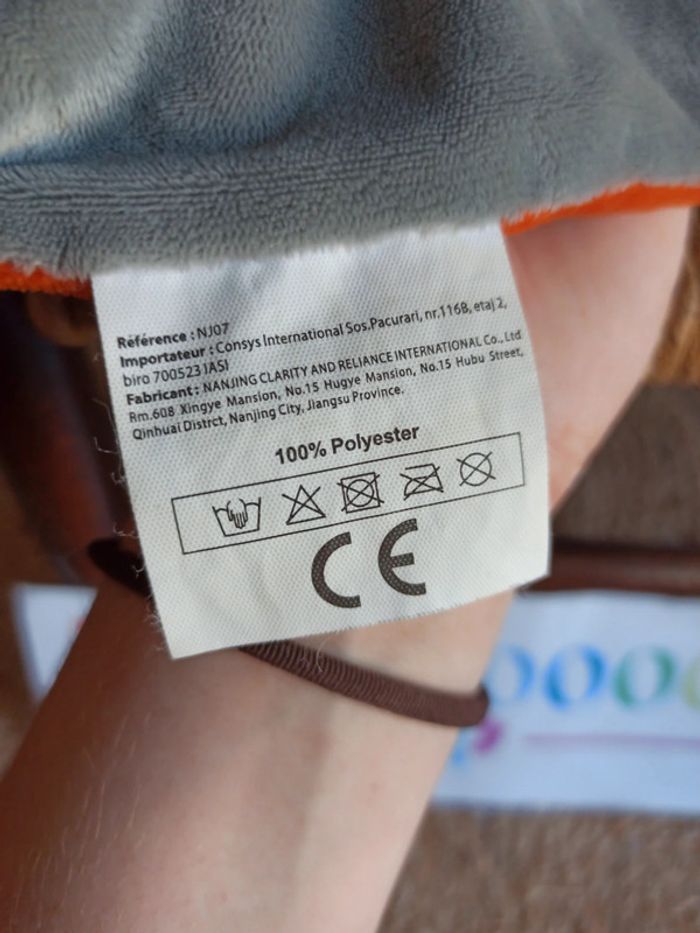 Doudou ours Consys international Sos tbe - photo numéro 5