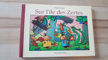 Livre " Sur l'île des Zertes "