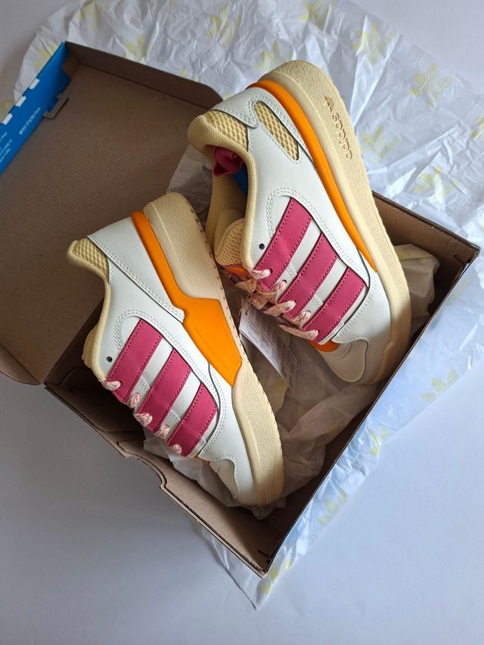 Baskets adidas Forum 2000 W – Neuf avec boîte – T38 – Off White / Rose – Style rétro - photo numéro 7