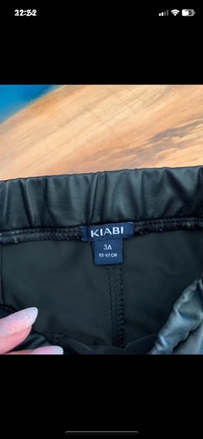 Ensemble 3 pièces avec pull Disney Minnie et legging simili taille 3 ans - photo numéro 5