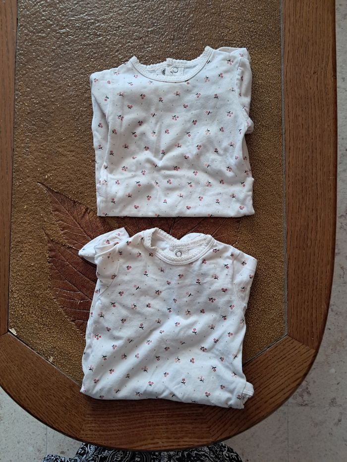 Lot de 2 pyjamas identiques 3 mois