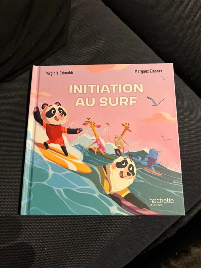 Livre pour enfants macdo esprit sportif initiation au surf