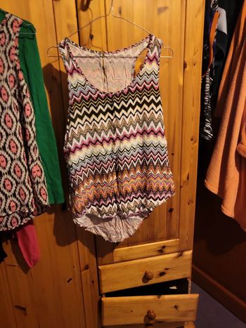 Petit haut multicolore taille unique