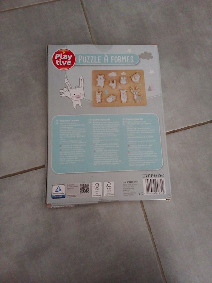 Puzzle formes bebe - photo numéro 2