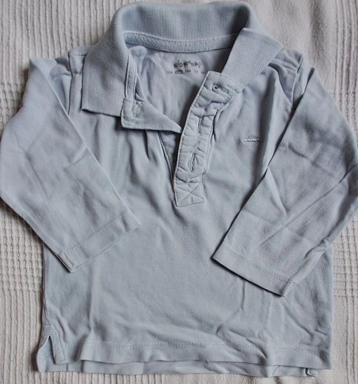 Lot de 2 polos manches longues - photo numéro 5