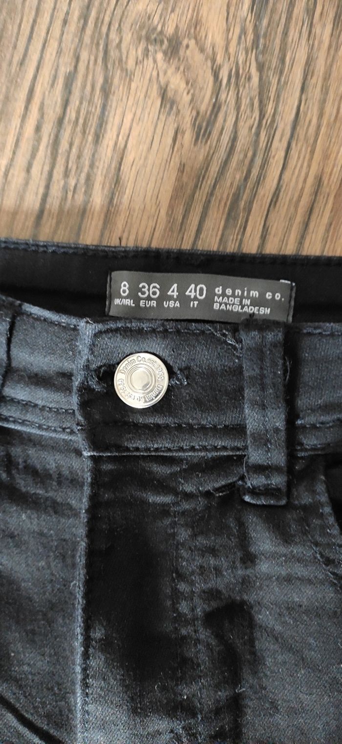 Pantalon jeans noir - photo numéro 2