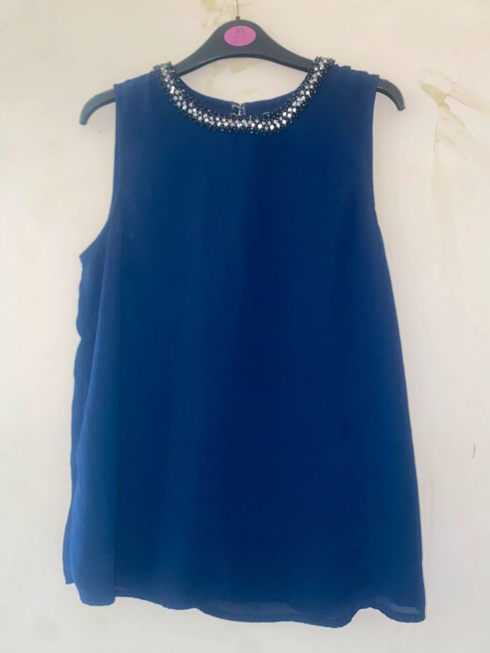 Blouse bleu marine - photo numéro 2